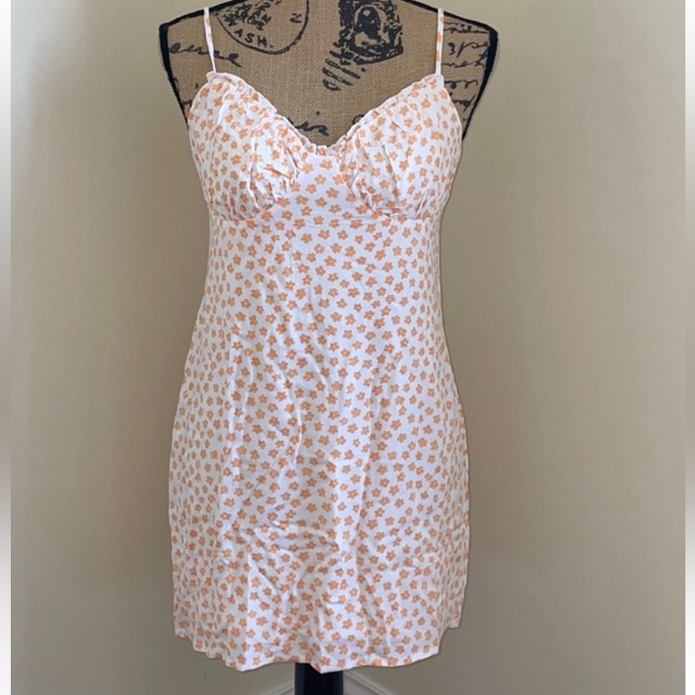Orange Pattern LA hearts Dress